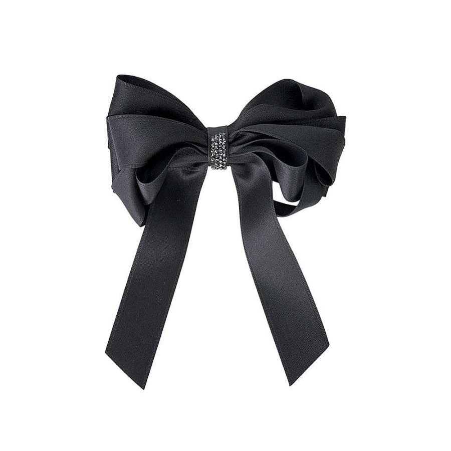 Hair Accessories Limlim | Satin Trim Double Bow