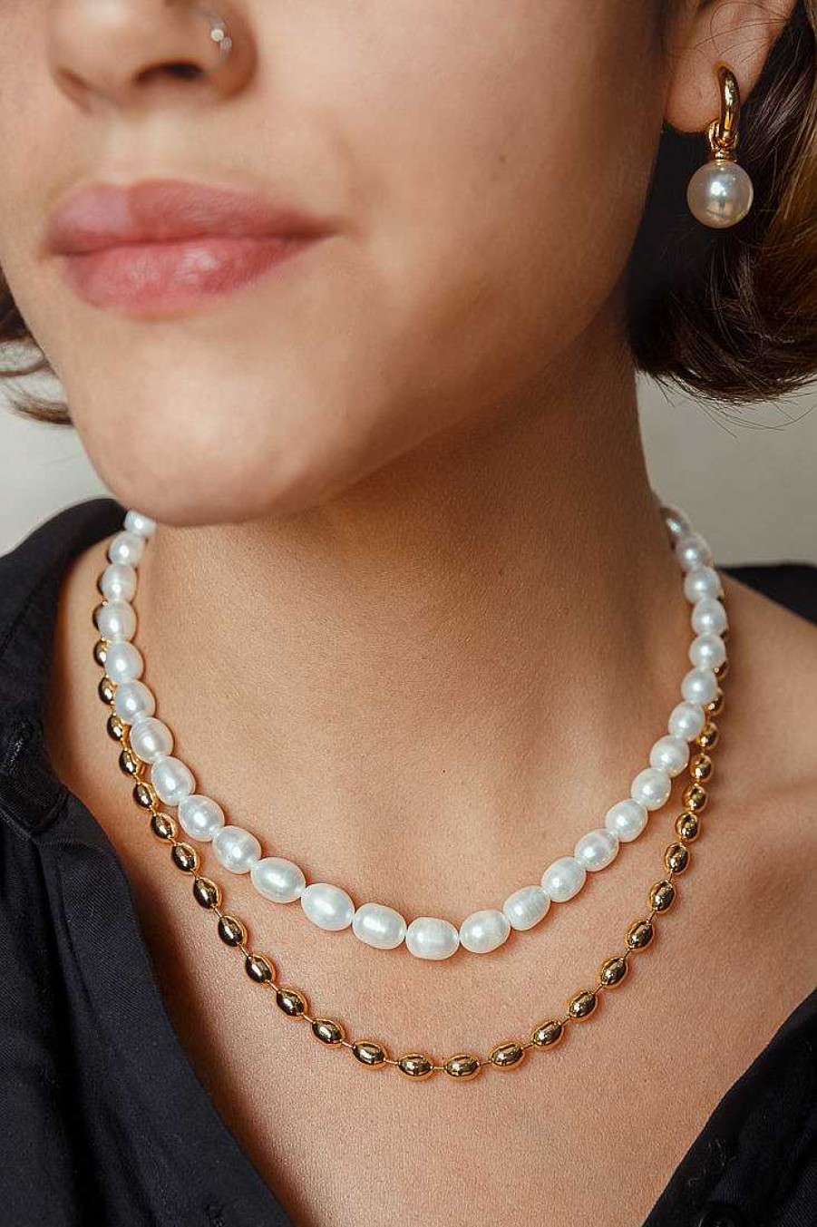 Jewelry Limlim | Classic Fresh Water Pearl Necklace