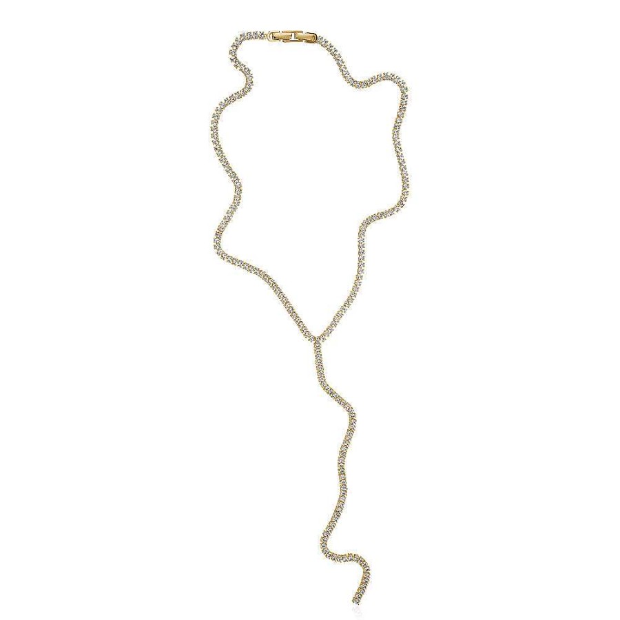 Jewelry Limlim | Lariat Tennis Necklace