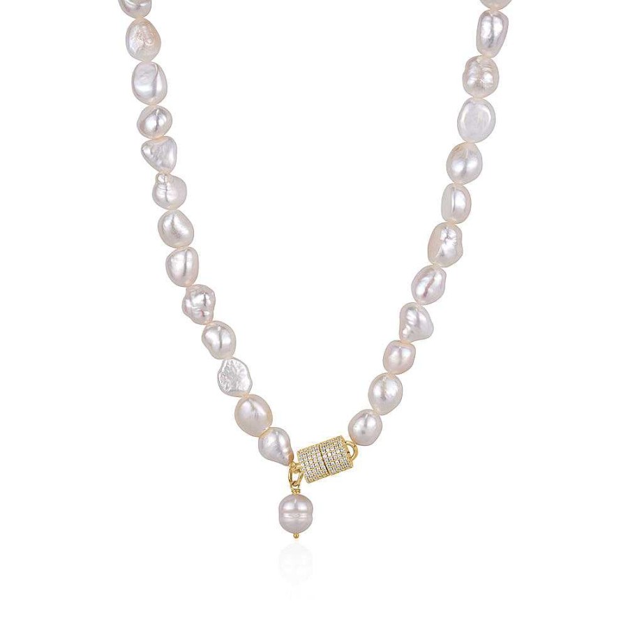 Jewelry Limlim | Freshwater Crystal Pearl Necklace