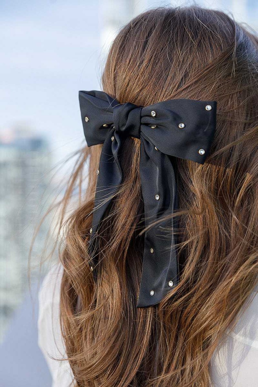 Hair Accessories Limlim | Crystal French Bow