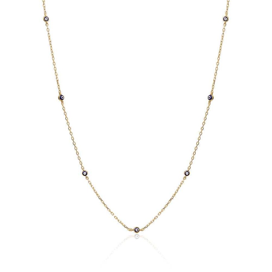 Jewelry Limlim | Light Evil Eye Necklace