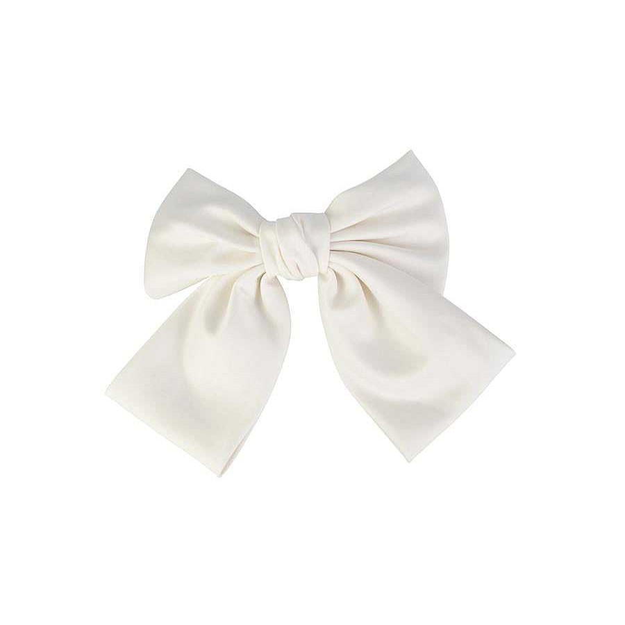 Hair Accessories Limlim | Large Bow Satin Barrette