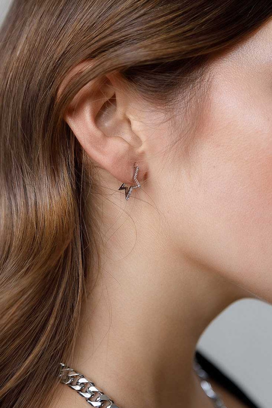 Jewelry Limlim | Small Star Pave Earrings