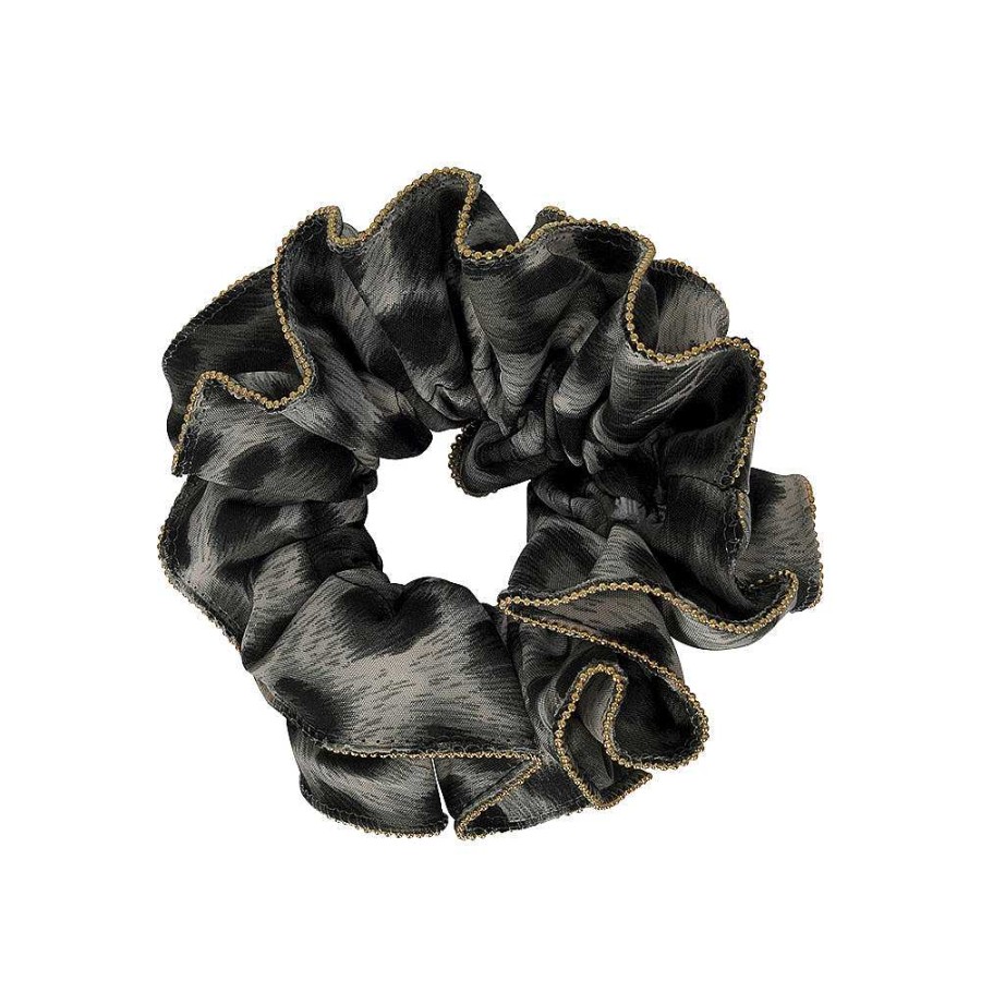 Hair Accessories Limlim | Animal Print Gold Trim