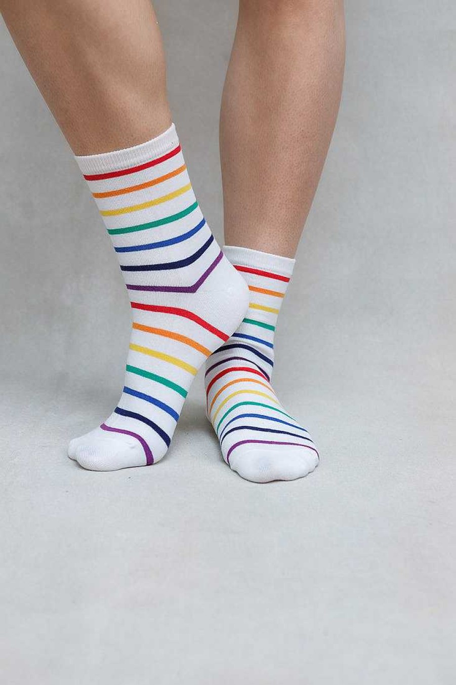 Luxe Trendy Socks Limlim | Marine Striped Socks