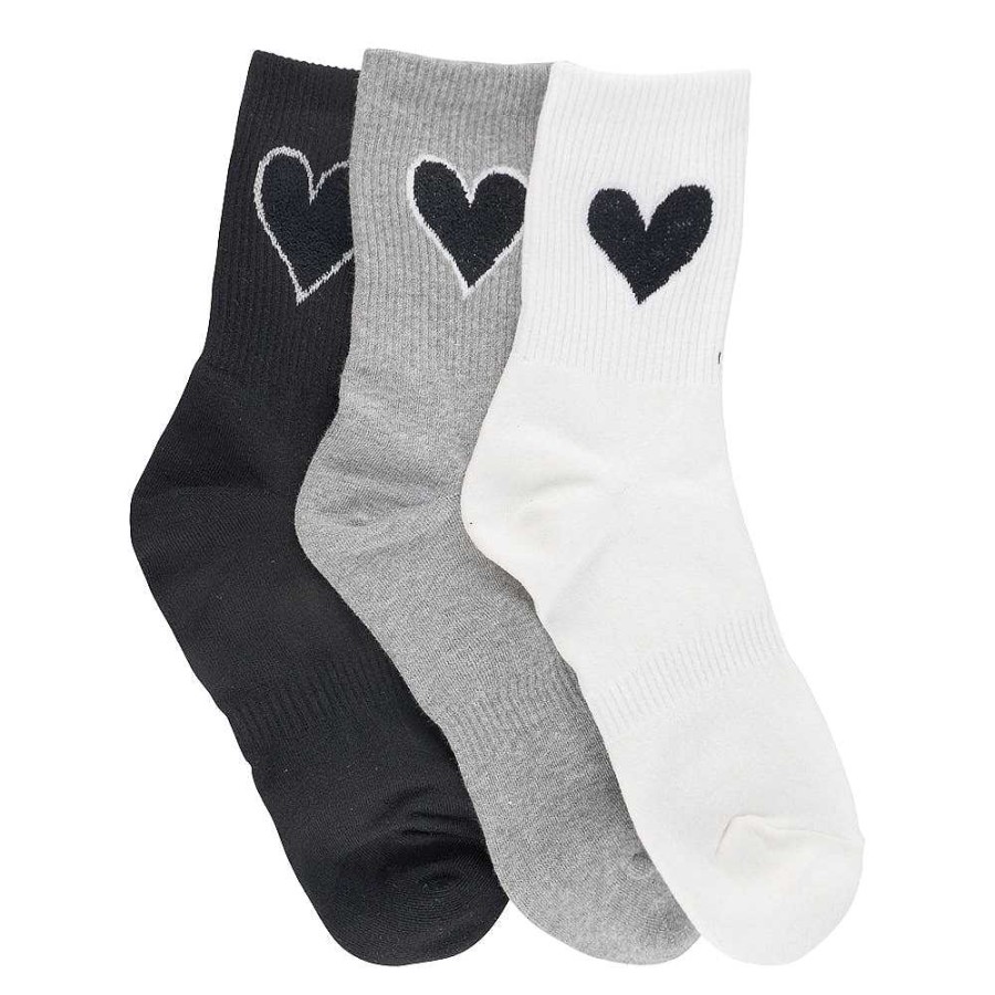 Luxe Trendy Socks Limlim | Heart Rib Socks