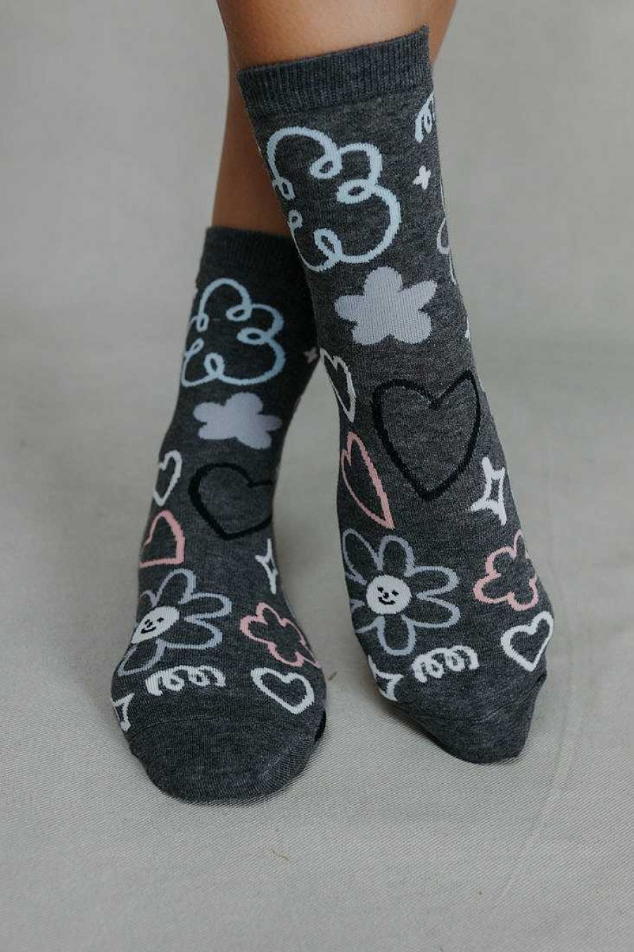 Luxe Trendy Socks Limlim | Graffiti Love