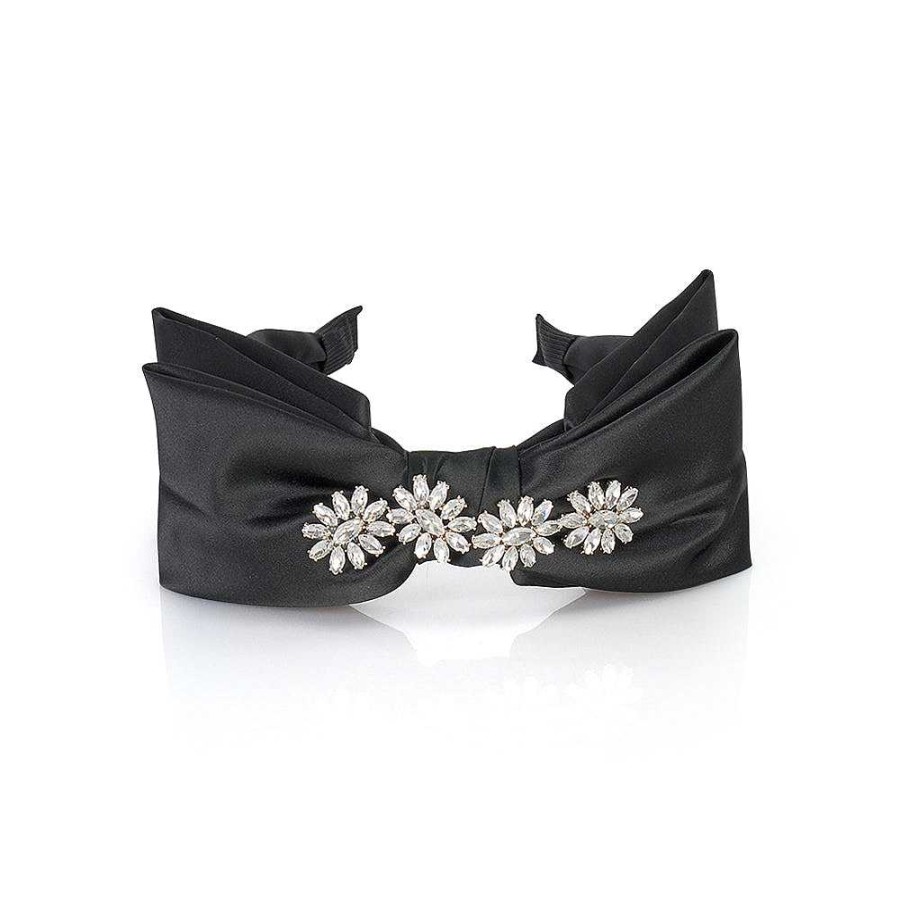 Hair Accessories Limlim | Luxury Top Crystal Bow