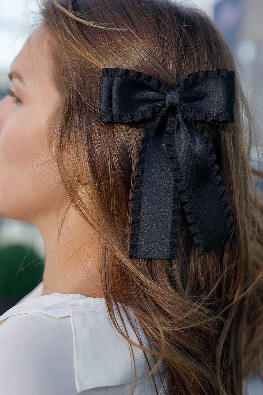 Hair Accessories Limlim | Frilled Classic Bow