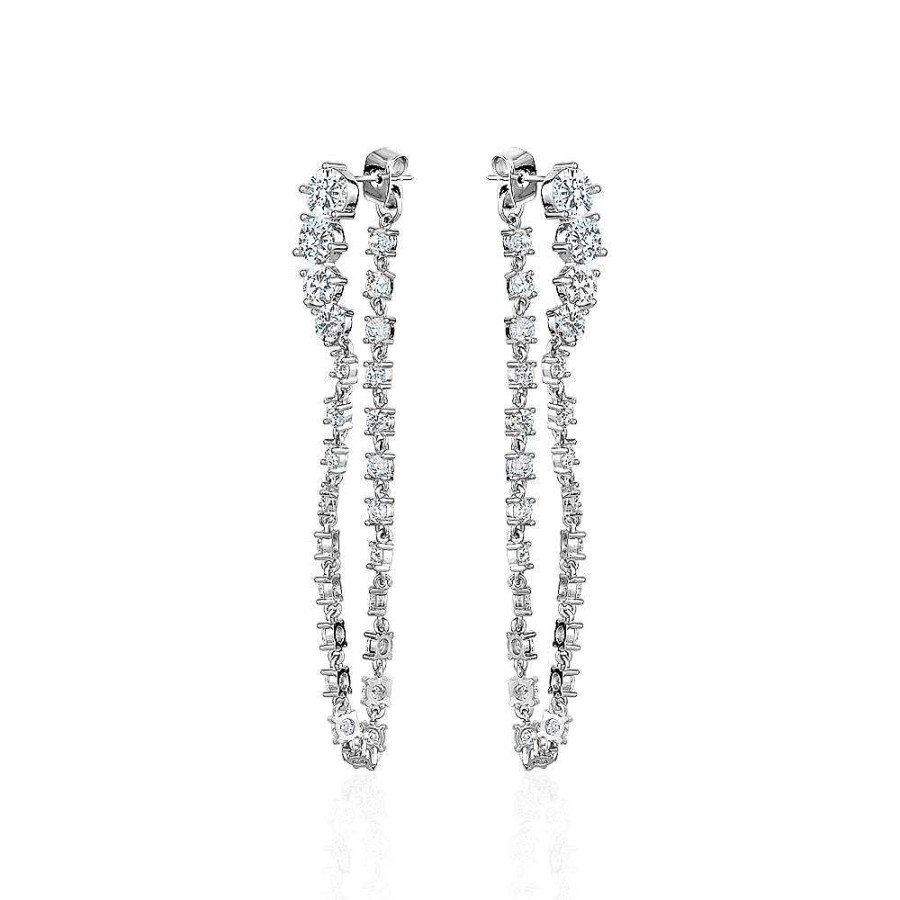 Kgmtl Limlim | Diamond Drops Tennis Earrings