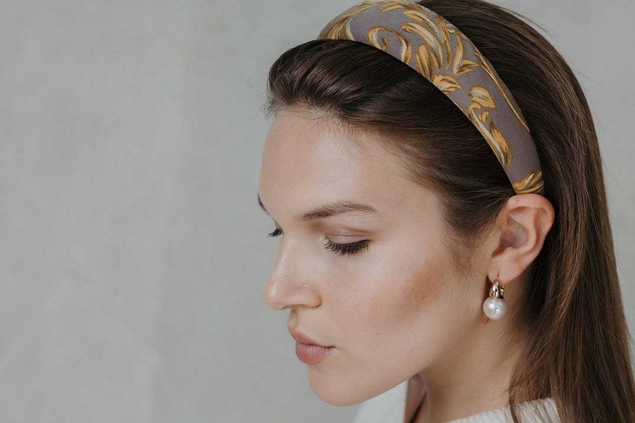 Hair Accessories Limlim | Golden Leaf Classic Hairband