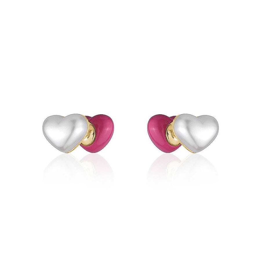 Jewelry Limlim | Mini Double Sided Heart Stud