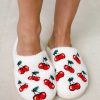 Slippers And Beanies Limlim | Cherry Slippers