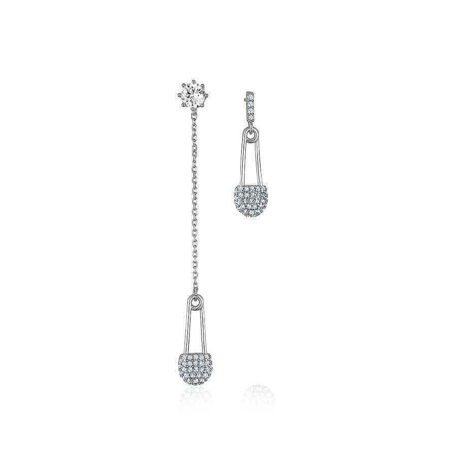 Jewelry Limlim | Drop Safety Pin Earrings