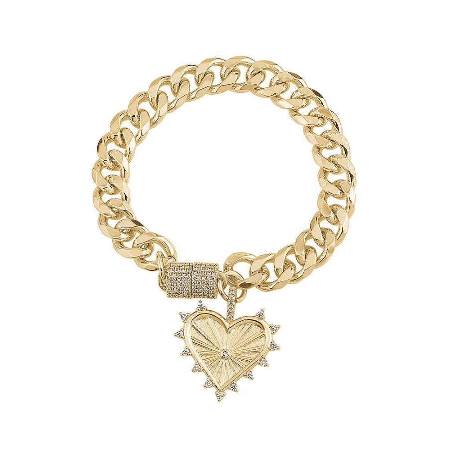 Jewelry Limlim | Heart Statement Bracelet