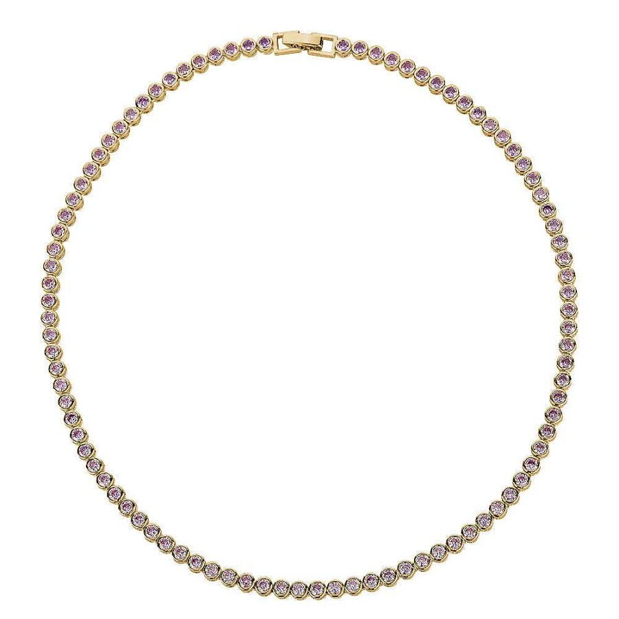 Kgmtl Limlim | 3Mm Bezel Tennis Necklace