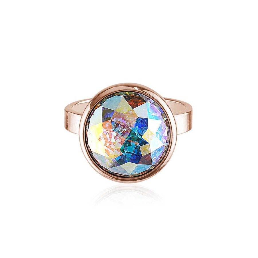 Jewelry Limlim | Rose Gold Ab Crystal Ring