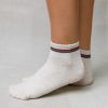 Luxe Trendy Socks Limlim | Stripe Short Socks