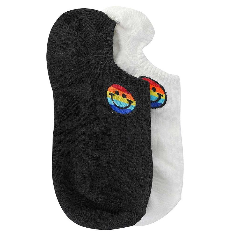 Luxe Trendy Socks Limlim | Bright Smiley Set Of 2 Pairs