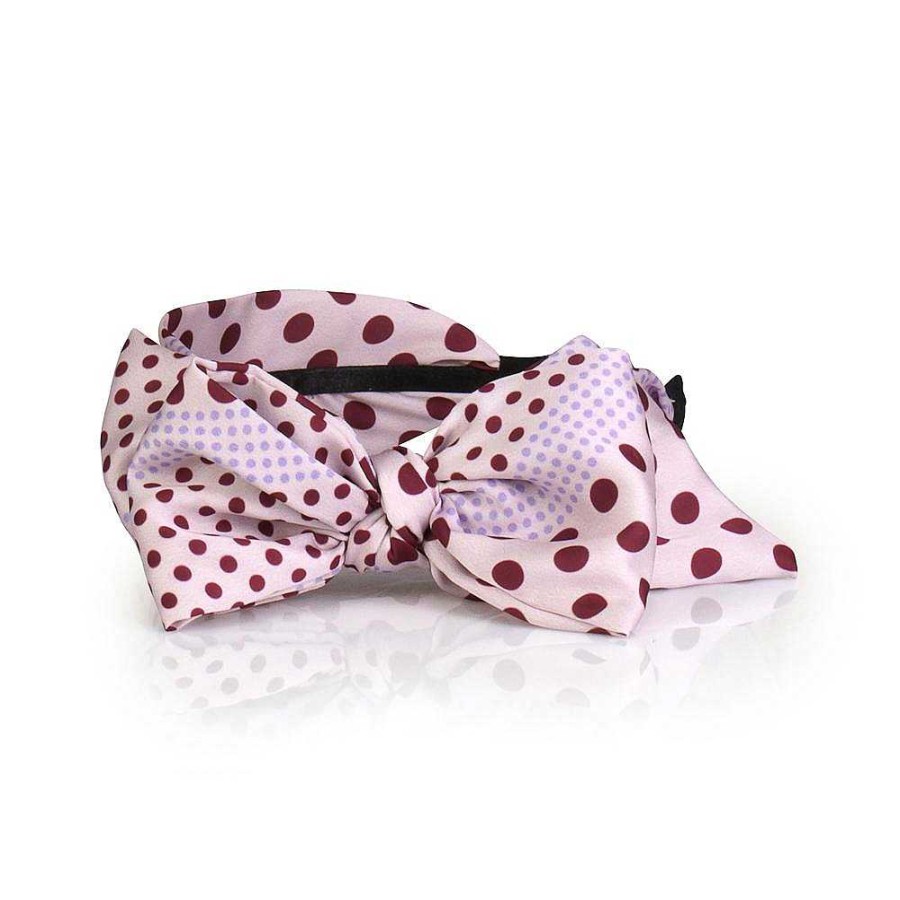 Hair Accessories Limlim | Satin Bow Polka Dot