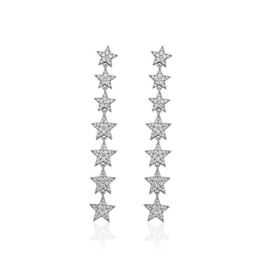 Jewelry Limlim | Dangling Pave Star Earrings