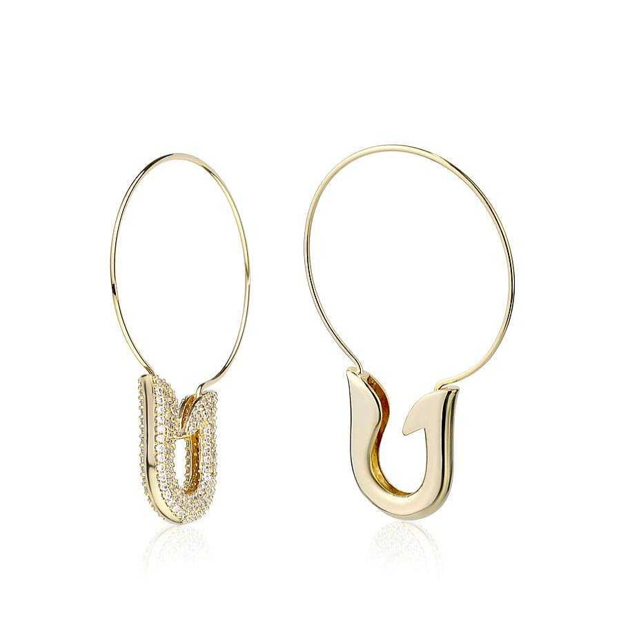 Jewelry Limlim | Safety Pin Hoops