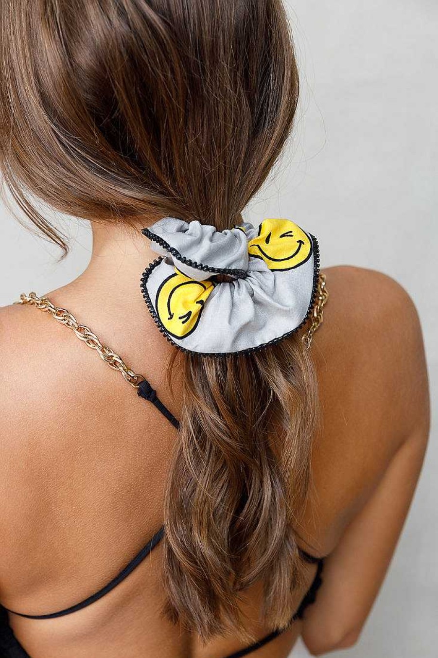 Hair Accessories Limlim | Smiley Luxury Scrunchie