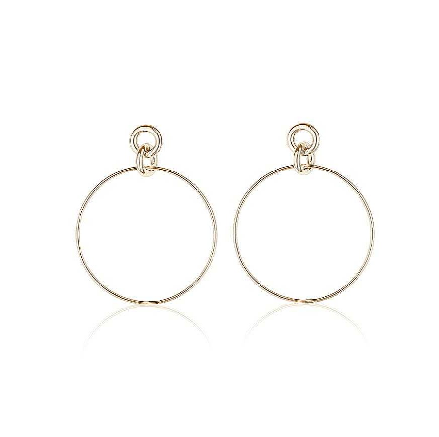 Jewelry Limlim | Link Top Large Circle Earring