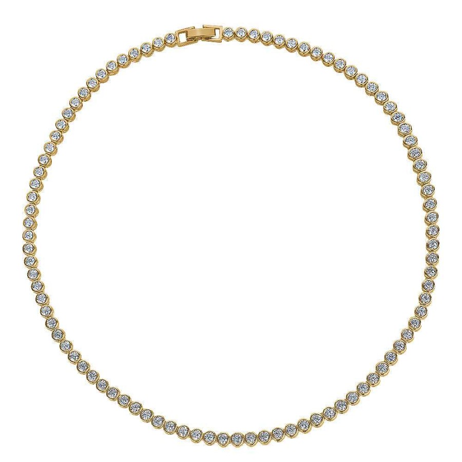 Howrosdoesit Limlim | 3Mm Bezel Tennis Necklace