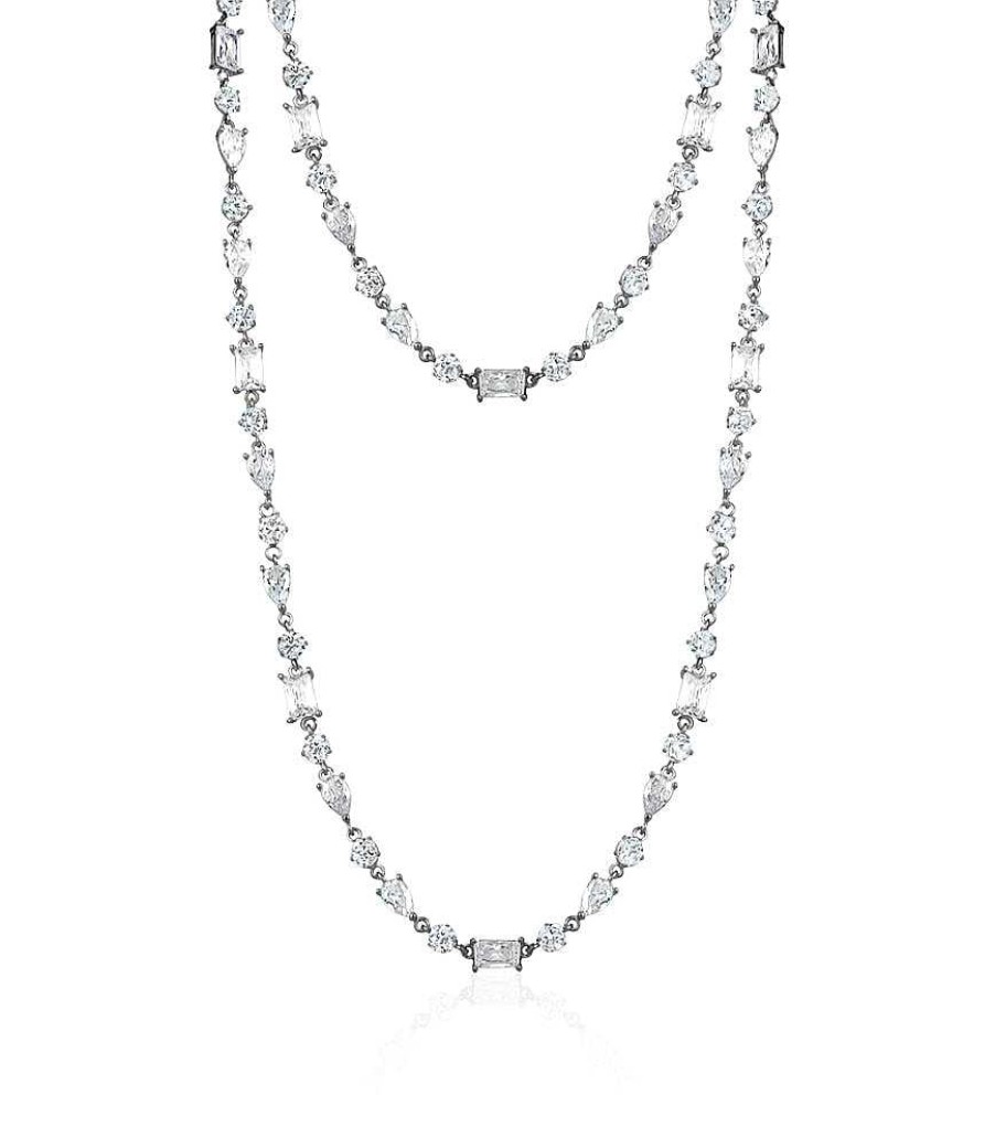 Jewelry Limlim | Luxe Crystal Shapes Necklace