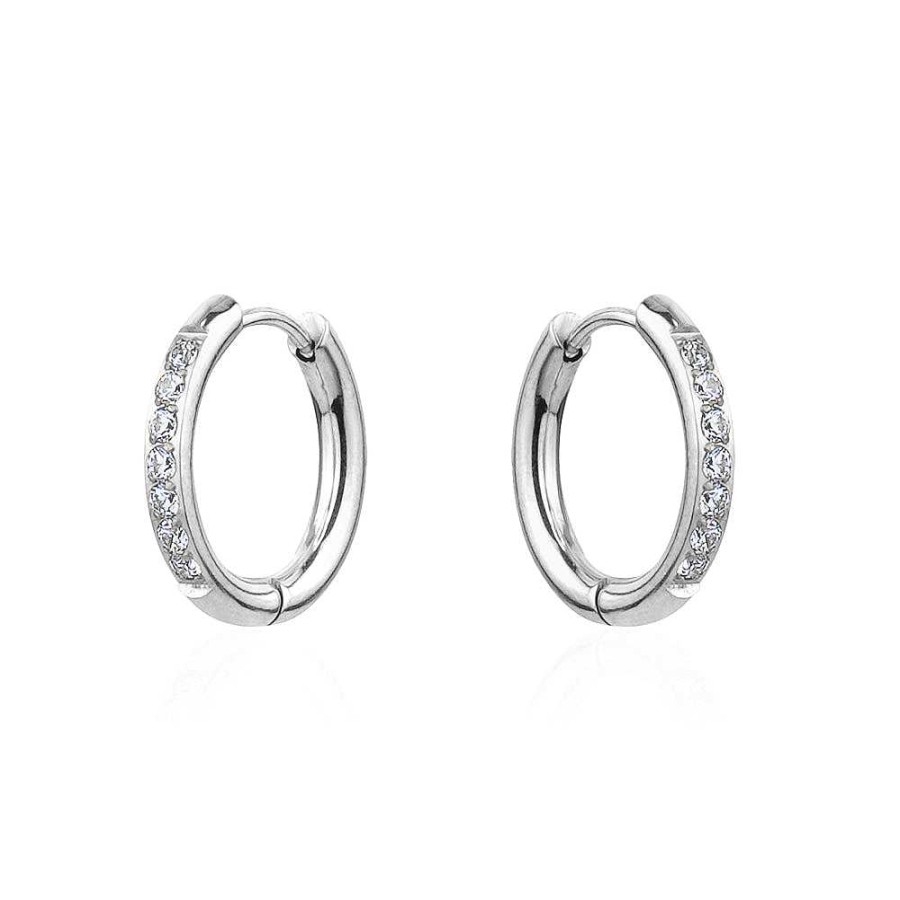 Jewelry Limlim | Tube Small Crystal Earrings