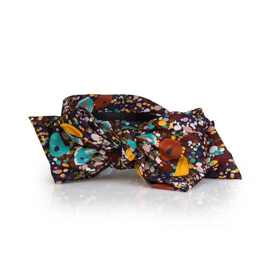 Hair Accessories Limlim | Satin Floral Side Bow