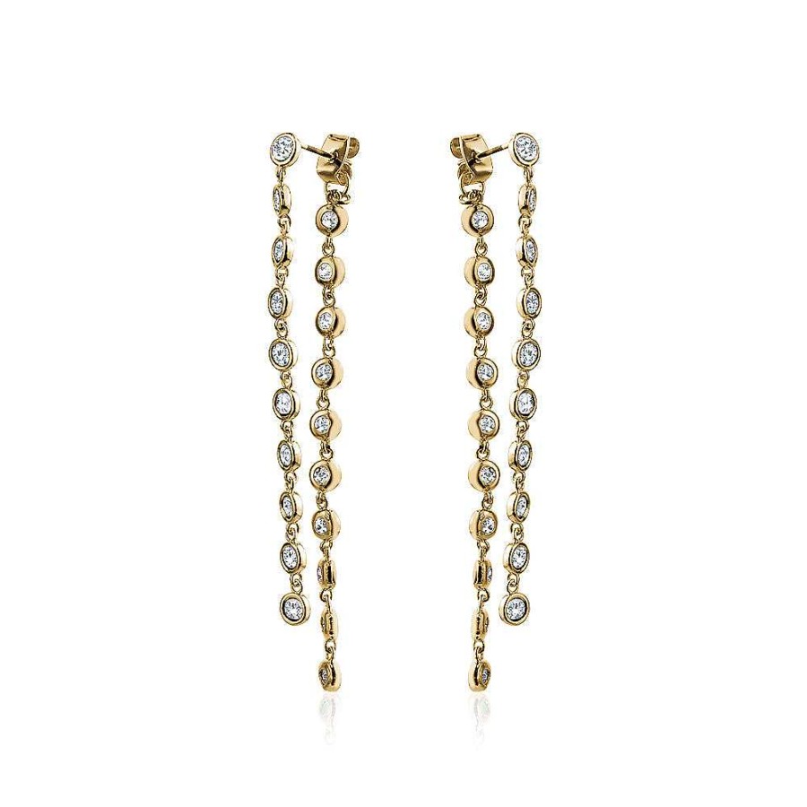 Jewelry Limlim | Back Front Bezel Earrings