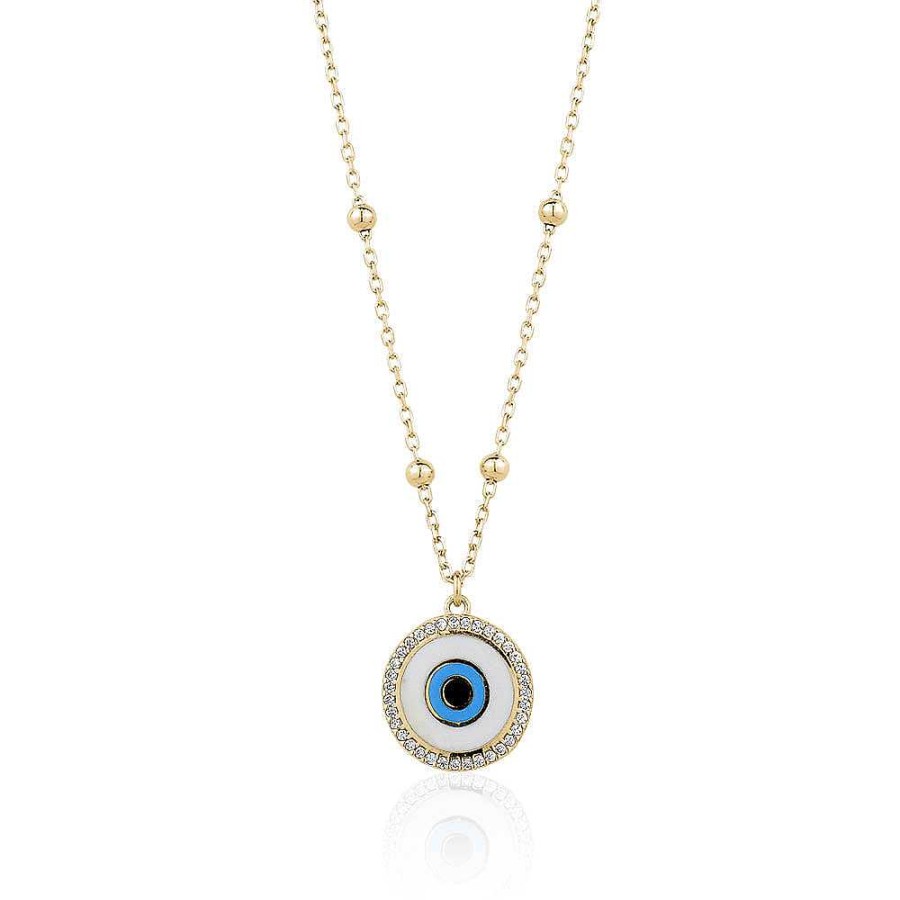 Jewelry Limlim | Evil Eye Enamel Coin