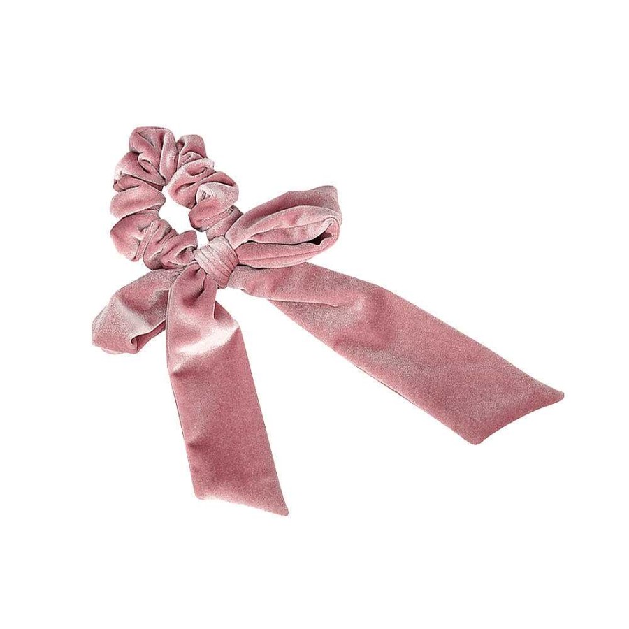 Hair Accessories Limlim | Velvet Bow Scrunchie