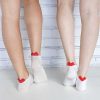 Luxe Trendy Socks Limlim | Heart Short Socks