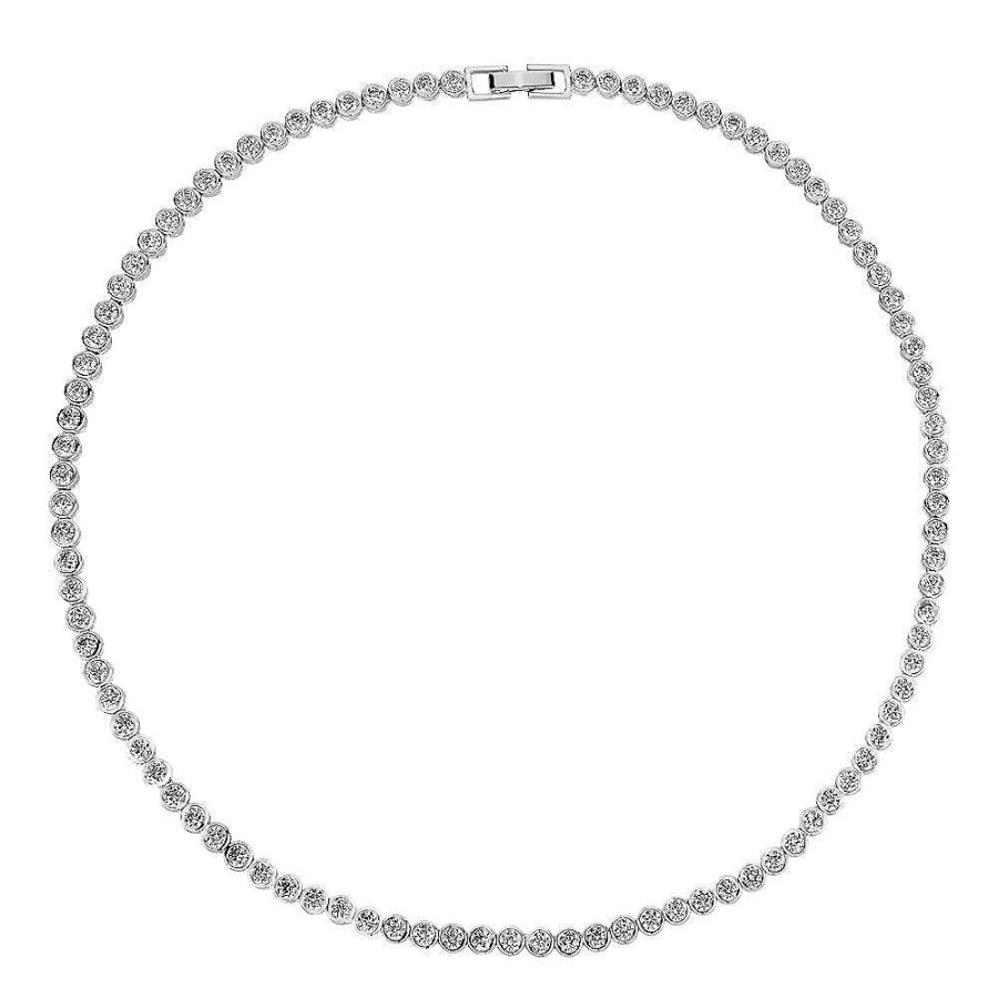 Howrosdoesit Limlim | 3Mm Bezel Tennis Necklace