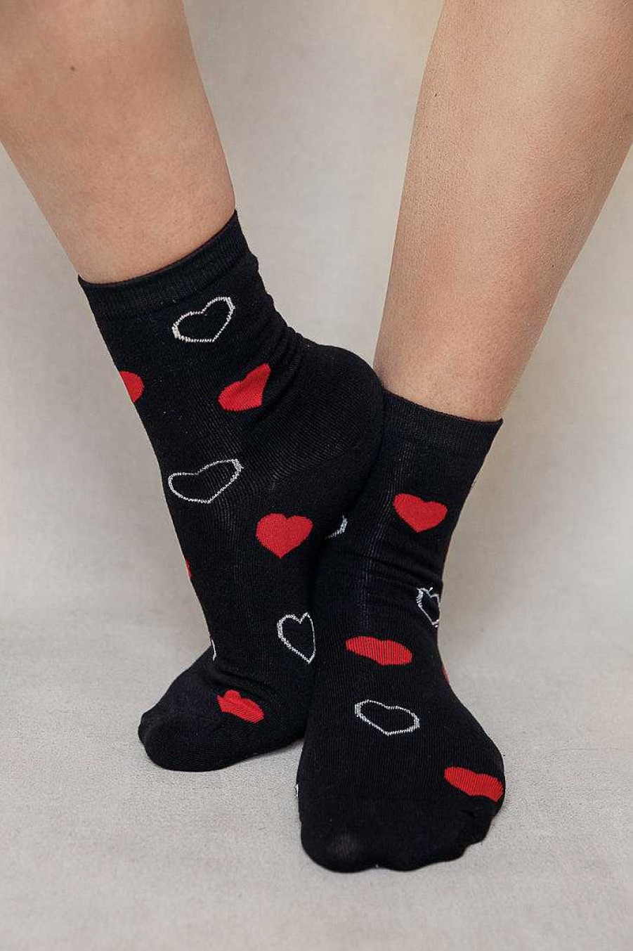 Luxe Trendy Socks Limlim | Soft Heart Socks