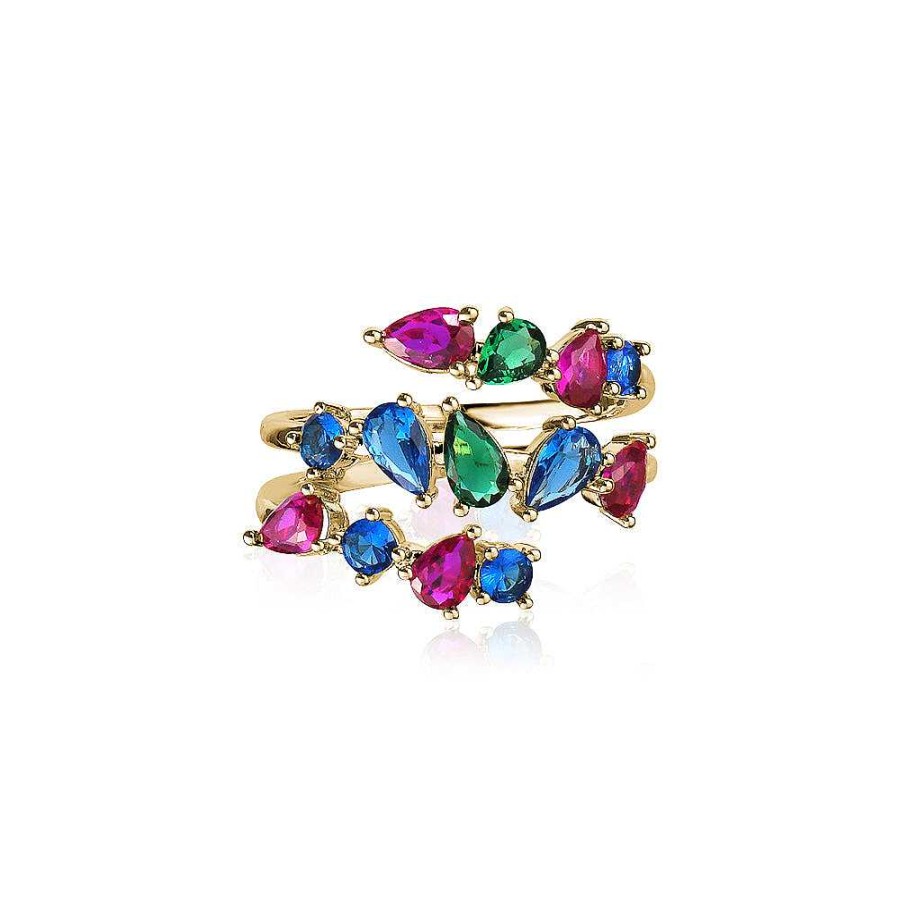 Jewelry Limlim | Crystal Shaped Rings Colours