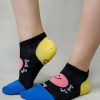 Luxe Trendy Socks Limlim | Smile Day Crew Socks