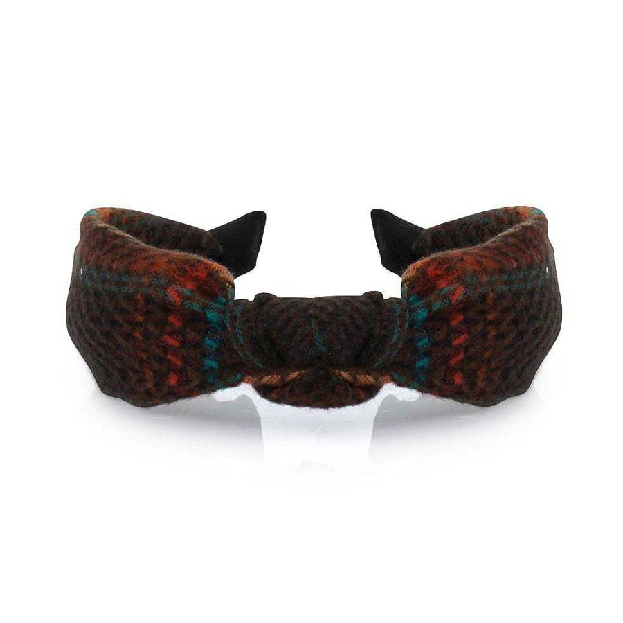 Hair Accessories Limlim | Plaid Wool Hairband