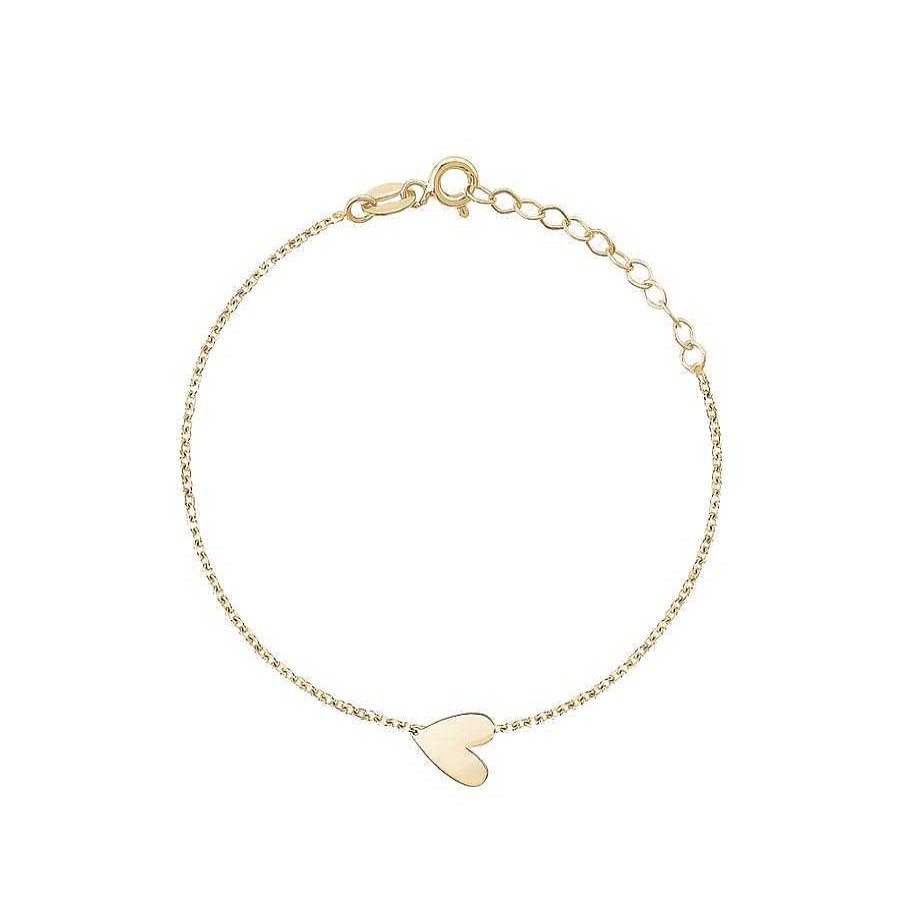 Jewelry Limlim | Side Single Heart Bracelet