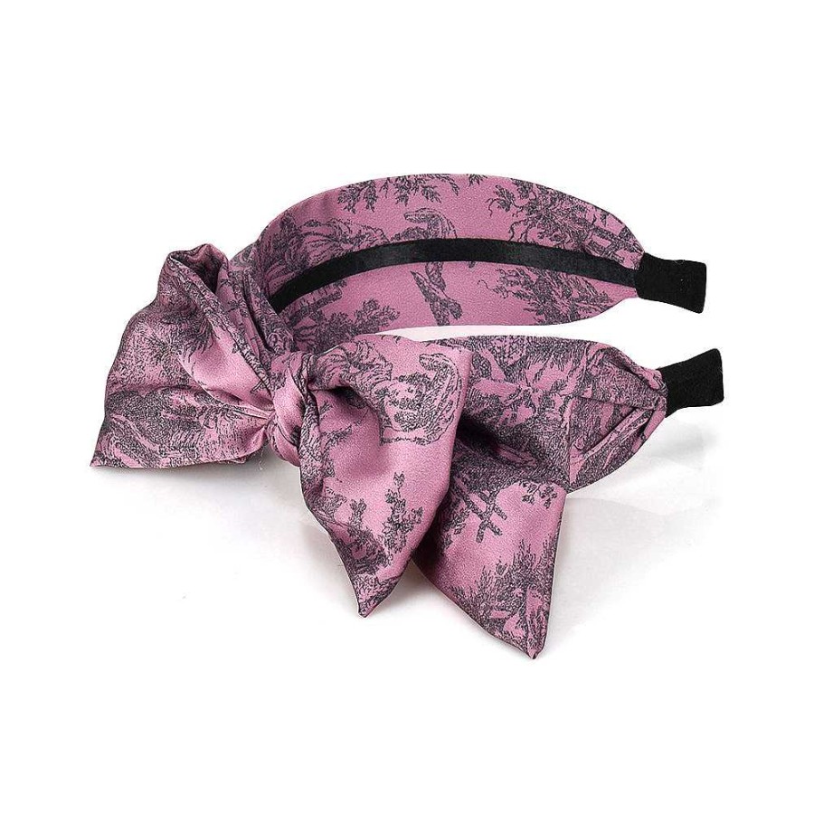 Hair Accessories Limlim | Satin Motif Bow Hairband