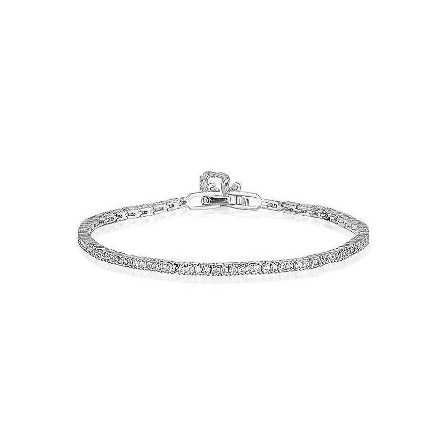 Jewelry Limlim | Thin Tennis Bracelet Silver