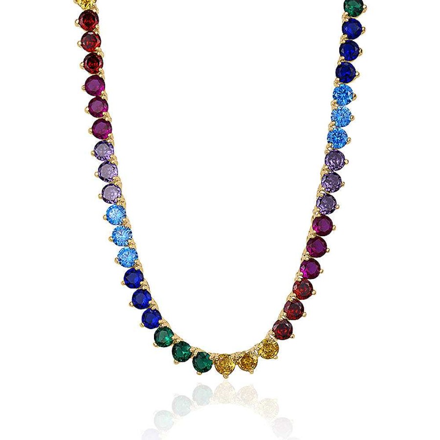 Kgmtl Limlim | Rainbow Tennis Necklace