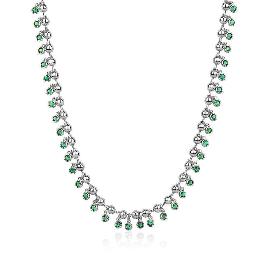 Jewelry Limlim | Boho Chic Emerald Necklace