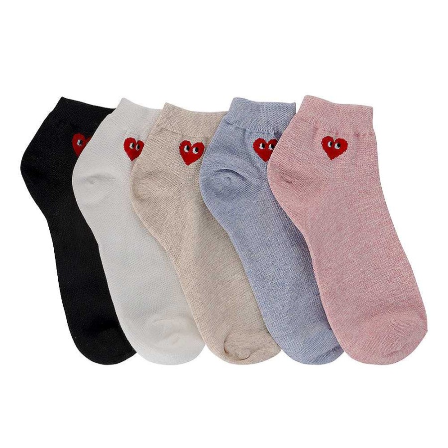 Luxe Trendy Socks Limlim | Multi Heart Bundle