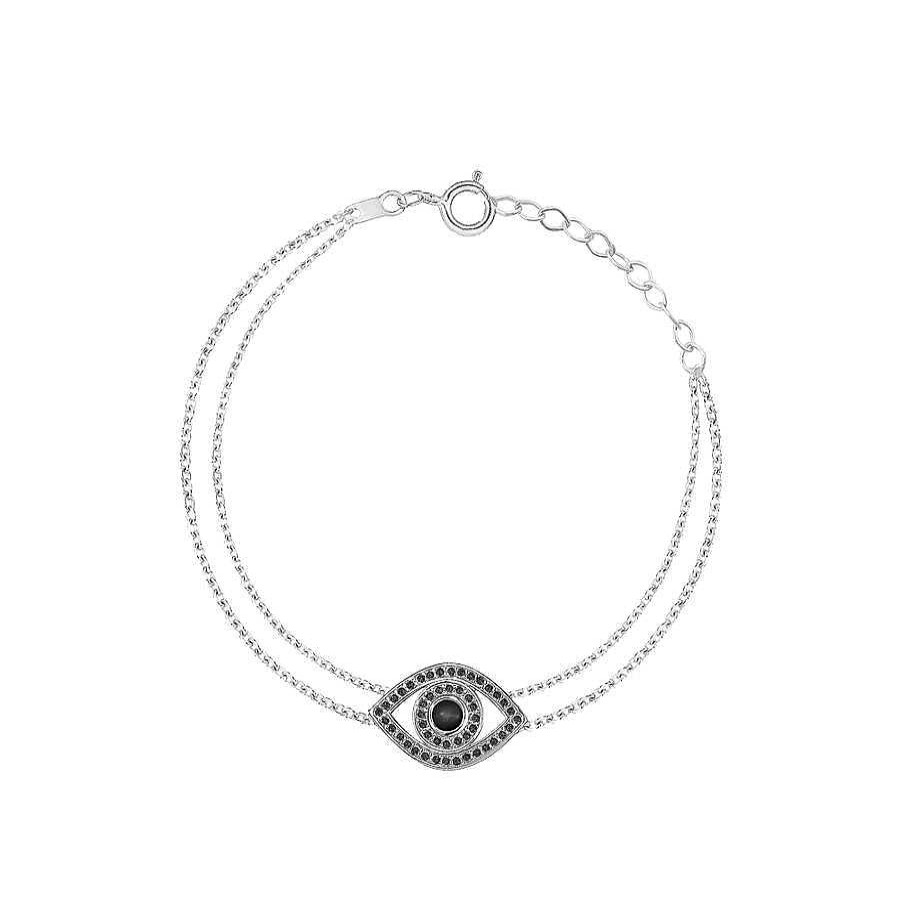 Jewelry Limlim | Eye On You Bracelet Black