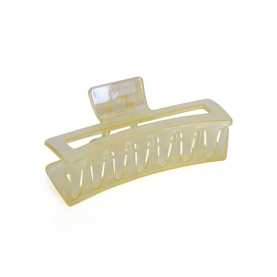 Hair Accessories Limlim | Xl Metallic Translucent Clip